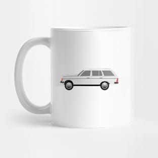 Mercedes W123 Wagon Mug